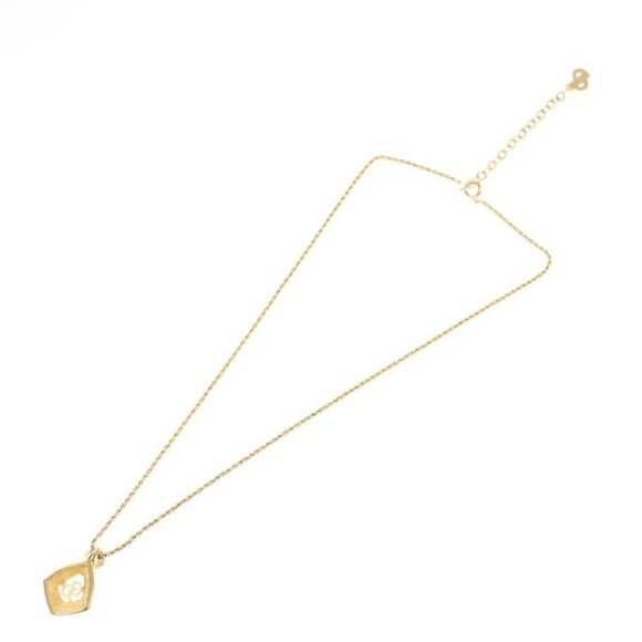 Christian Dior Necklace metal Gold Auth 125869 - Picture 11 of 16